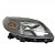 Farol sandero renault de 2012 a 2014 lado esquerdo máscara cinza manual versão vibe - Imagem 2