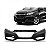Para choque hrv honda de 2015 a 2018 dianteiro preto liso sem furo para sensor - Imagem 1
