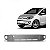 Moldura inferior para choque up volkswagen de 2014 a 2016 dianteira cinza com furo - Imagem 1
