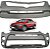 Para choque strada fiat de 2013 a 2020 dianteiro cinza com furo weekend adventure locker - Imagem 2