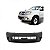 Para choque hilux toyota de 2005 a 2008 dianteiro preto picape sem furo para auxiliar sem furo para motor - Imagem 1