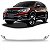 Moldura da grade do para choque crv honda de 2015 a 2017 inferior cromada - Imagem 1