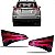 Lanterna rav4 toyota de 2016 a 2018 traseira da tampa lado direito sem LED - Imagem 1