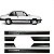 Friso chevette chevrolet de 1987 a 1996 lateral preto versão sle seis peças - Imagem 1