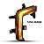 Lanterna gol volkswagen de 1995 a 1999 traseira lado direito fumê - Imagem 2
