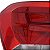 Lanterna gol volkswagen de 2016 a 2023 traseira lado direito cristal com borda vermelha gerações sete e oito - Imagem 5