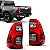 Lanterna hilux toyota de 2021 a 2025 traseira lado direito picape com LED sem soquete - Imagem 1