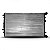 Radiador fox crossfox e spacefox volkswagen de 2004 a 2009 e polo volkswagen de 2003 a 2005 motor 1.6 câmbio manual - Imagem 2