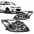 Farol i30 hyundai de 2009 a 2012 lado esquerdo cromado manual - Imagem 1