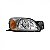 Farol fiesta ford de 2000 a 2002 e courier ford de 2000 a 2013 lado direito com pisca âmbar - Imagem 2
