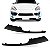 Moldura inferior do para choque da grade cayenne porsche de 2011 a 2014 lado direito dianteiro sport com suporte com furo e friso cromado - Imagem 1