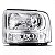 Farol f250 ford de 2006 a 2019 lado esquerdo manual H4 - Imagem 2
