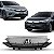 Grade do radiador city honda de 2022 a 2024 carcaça preta com moldura cromada - Imagem 1