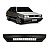 Para choque gol volkswagen de 1987 a 1994 dianteiro preto - Imagem 1