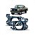 Aro de farol f1000 ford de 1993 a 1996 lado direito suporte interno - Imagem 1