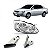 Garra de farol corolla toyota de 2003 a 2008 lado esquerdo - Imagem 1