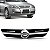Grade do radiador astra chevrolet de 2003 a 2012 preta com friso cromado sem emblema - Imagem 1