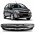 Grade do radiador meriva chevrolet de 2009 a 2012 preta com friso preto e aro cromado - Imagem 1