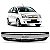 Grade do radiador meriva chevrolet de 2009 a 2012 preta com friso em primer e aro cromado - Imagem 1