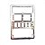 Moldura inferior para choque do painel gol volkswagen de 1995 a 1999 cromada sem difusor - Imagem 2