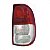 Lanterna saveiro volkswagen de 1997 a 2005 traseira lado direito bicolor geração dois - Imagem 2