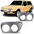 Aro de farol brasília volkswagen de 1978 a 1984 lado esquerdo - Imagem 1