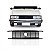 Grade do radiador passat volkswagen de 1983 a 1986 preto - Imagem 1