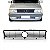 Grade do radiador gol volkswagen de 1991 a 1996 carcaça preta - Imagem 1