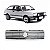 Grade do radiador gol volkswagen de 1982 a 1986 cinza água - Imagem 1