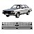 Grade do radiador corcel ii belina ford de 1979 a 1984 preto - Imagem 1