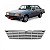 Grade do radiador opala chevrolet de 1987 a 1990 cinza - Imagem 1