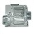 Lanterna de placa s10 chevrolet de 1995 a 2000 lado direito - Imagem 2