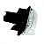 Lanterna de placa 206 peugeot de 1998 a 2010 e 207 peugeot de 2009 a 2015 - Imagem 2