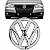 Emblema de grade gol volkswagen de 2006 a 2008 quarta geração e fox volkswagen - Imagem 1