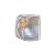 Lanterna gol volkswagen de 1991 a 1996 dianteira lado esquerdo cristal modelo cibie - Imagem 2