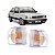 Lanterna gol volkswagen de 1991 a 1996 dianteira lado esquerdo cristal modelo cibie - Imagem 1