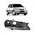 Carcaça de farol celta chevrolet de 2000 a 2006 lado esquerdo - Imagem 1