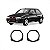 Aro adaptador de alto falante fiesta ford dianteiro - Imagem 1