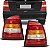 Lanterna astra chevrolet de 1998 a 2002 lado esquerdo traseira tricolor sedã quatro portas - Imagem 1