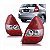Lanterna fit honda de 2003 a 2008 lado direito traseira cristal - Imagem 1