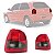 Lanterna gol volkswagen de 1995 a 1999 traseira lado esquerdo fumê - Imagem 1