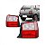 Lanterna uno fiat de 2004 a 2013 traseira lado direito bicolor - Imagem 1