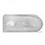 Lente de farol gol volkswagen de 1995 a 1999 lado direito azul claro - Imagem 2