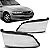 Lente de farol vectra chevrolet de 1997 a 1999 lado direito com borracha - Imagem 1