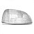 Lente de farol clio renault de 1996 a 1998 lado direito - Imagem 2