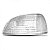 Lente de farol clio renault de 1996 a 1998 lado esquerdo - Imagem 2
