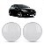 Lente de farol auxiliar 307 peugeot de 2007 a 2012 lado esquerdo e lado direito - Imagem 1