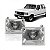 Farol f1000 ford de 1993 a 1996 lado direito sem suporte com furo para lanterna - Imagem 1