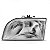 Farol fiesta ford de 1994 a 1996 lado esquerdo - Imagem 2
