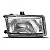 Farol polo volkswagen de 1997 a 2002 lado direito - Imagem 2
